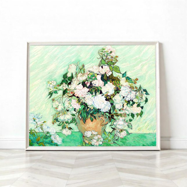 Roses by Vincent van Gogh Poster (Creator Uploaded)