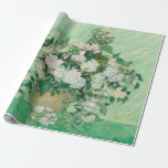 Roses by Vincent Van Gogh Wrapping Paper<br><div class="desc">Vincent Van Gogh - a celebration of the Masters of Art</div>