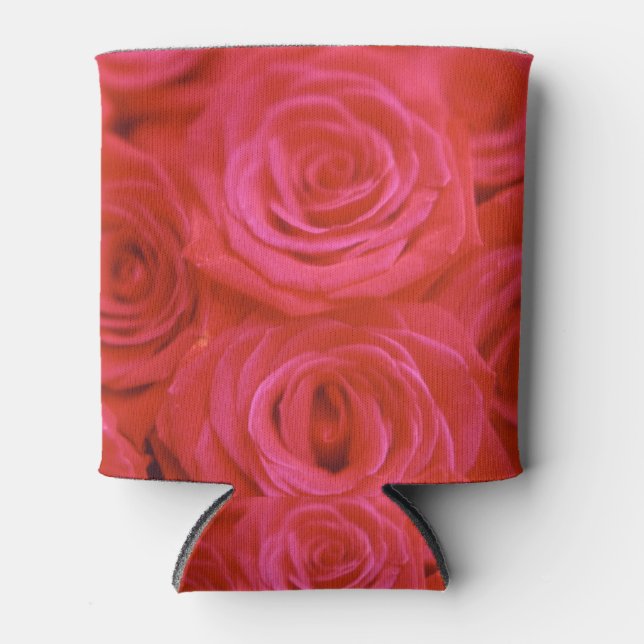 Roses Can Cooler (Front)