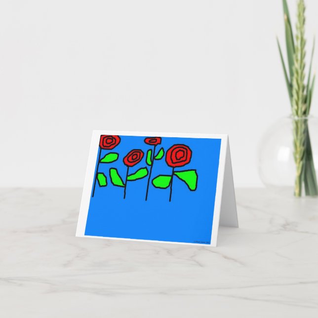 Roses Card (Front)