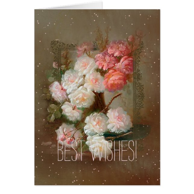 ROSES - Carte de voeux (Devant)