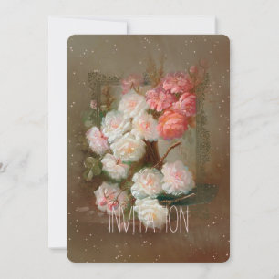 ROSES - Carte d'invitation