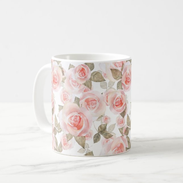 Roses Coffee Mug (Front Left)