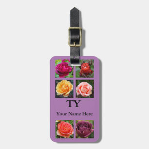 Roses Collage #1 Luggage Tag