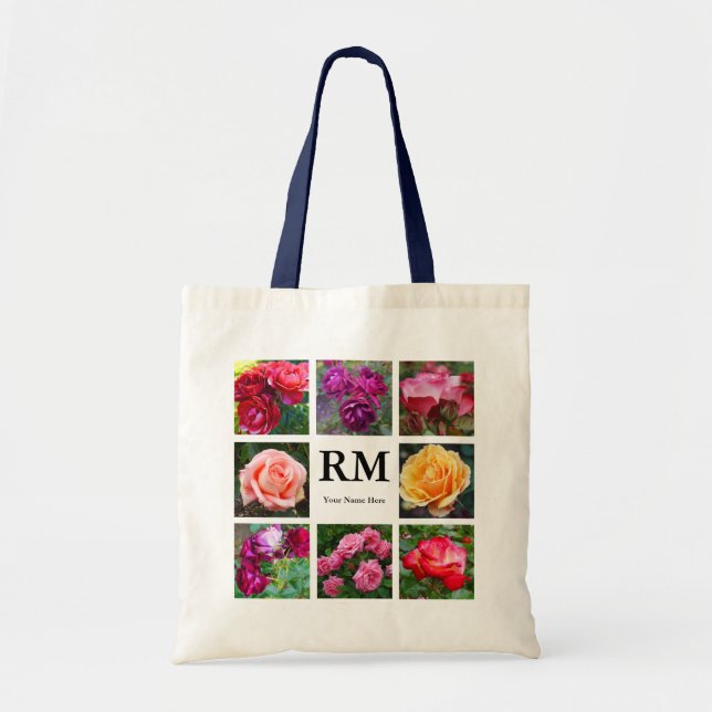 Roses Collage #1 Tote Bag (Front)