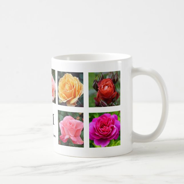 Roses Collage #2 Mug (Right)
