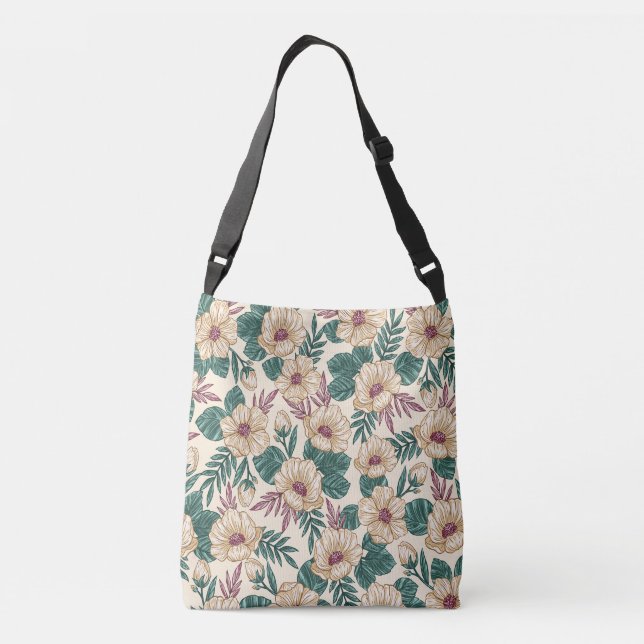 Roses Crossbody Bag (Back)