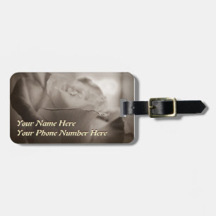 Roses Custom Luggage Tags