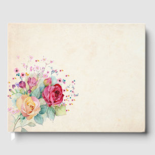 Roses Customizable - Guest Book