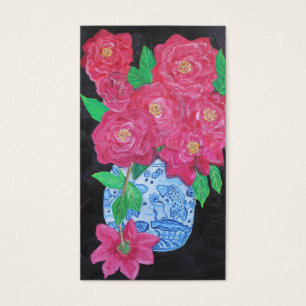 Roses dans le vase chinois