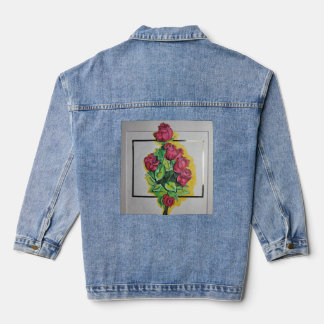 roses denim jacket
