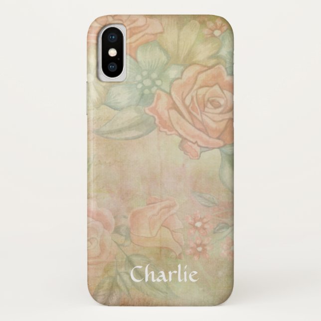 Roses Design Case-Mate iPhone Case (Back)