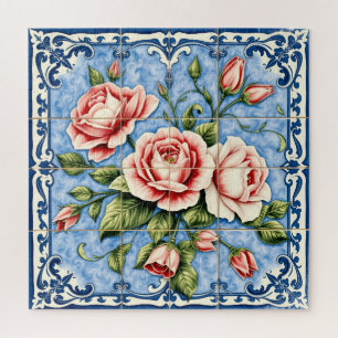 roses écarlates de Lisbonne puzzle