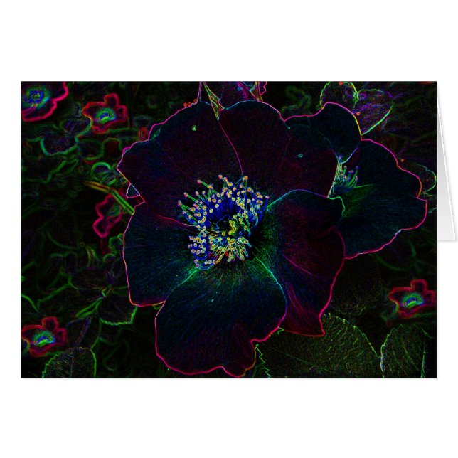 Roses électriques (Devant horizontal)