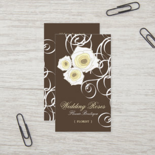 Roses et carte crèmes vintages de Bohème de profil