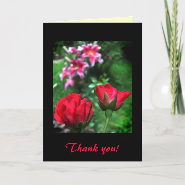 Roses et Lilies Merci (Devant)