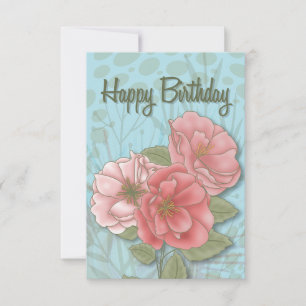 Roses for Geri Card