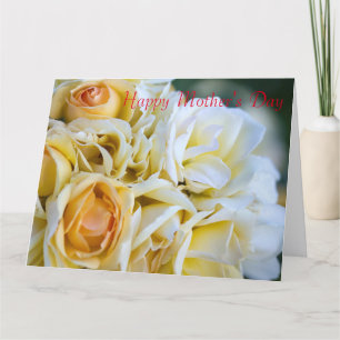 Roses for mother card
