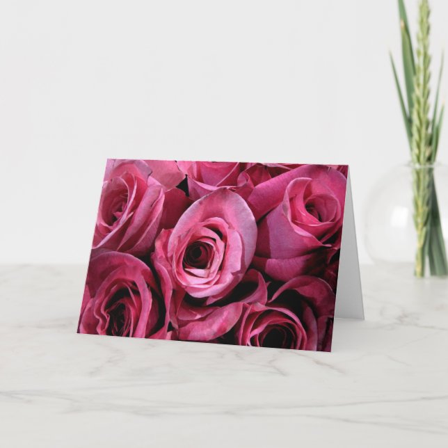 Roses for Mother's Day Card (Front)