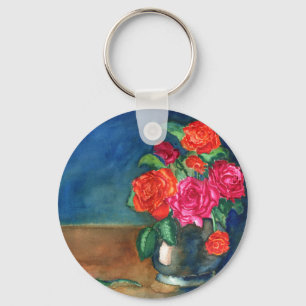 Roses for My Love Keychain