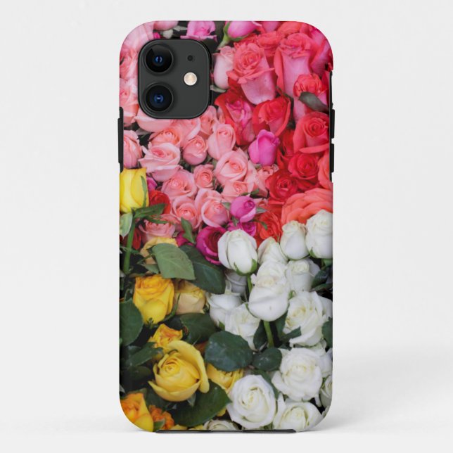 Roses for sale, San Miguel de Allende, Mexico Case-Mate iPhone Case (Back)