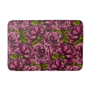 Roses for you bath mat