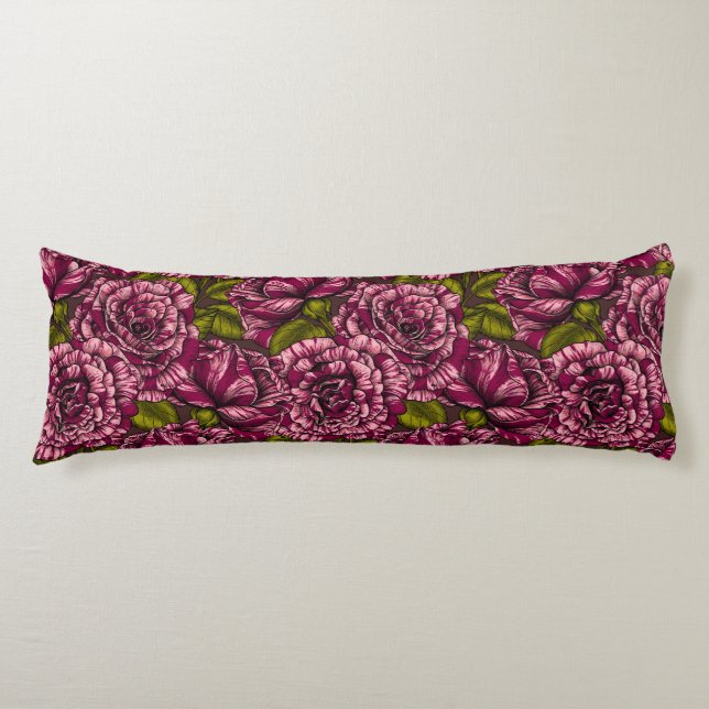 Roses for you body pillow (Front)
