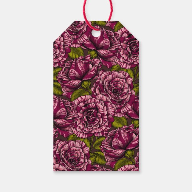 Roses for you gift tags (Front)