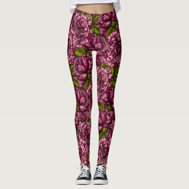 Roses for you leggings (Front)