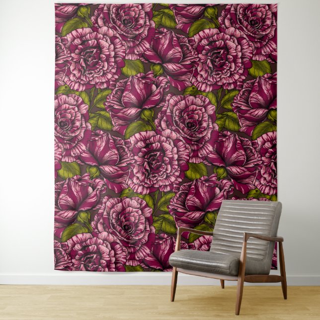 Roses for you tapestry (In Situ)