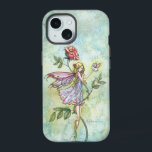 Rose's Friend Fairy and Bunny Fantasy Art iPhone 15 Case<br><div class="desc">"Rose's Friend" © Molly Harrison</div>