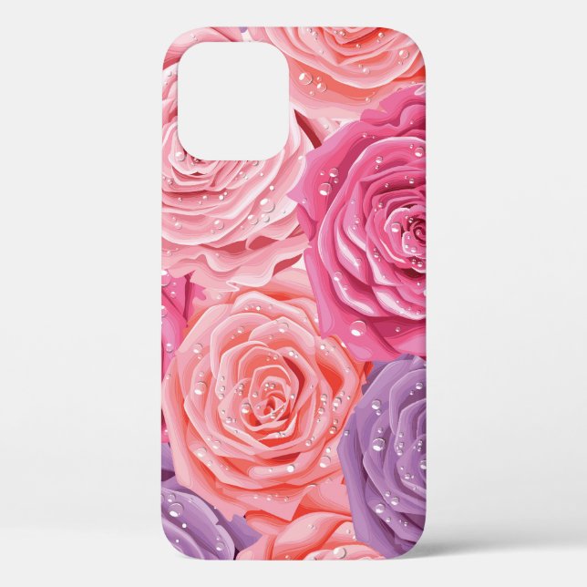 Roses Galore: Beautiful Seamless Pattern. Case-Mate iPhone Case (Back)