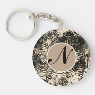 Roses Glamour Or Bronze Rustique Floral Glam