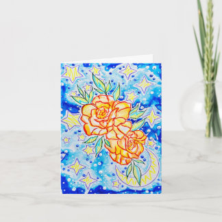 Roses Greeting Note Card