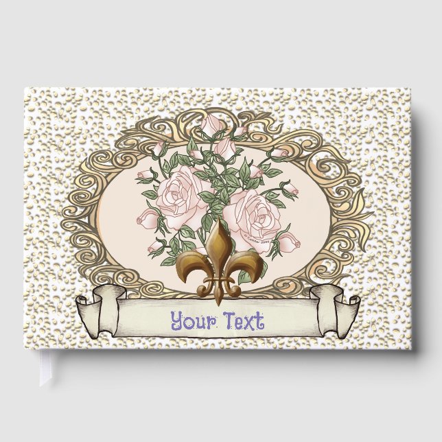 Roses  Guest Book (Front)