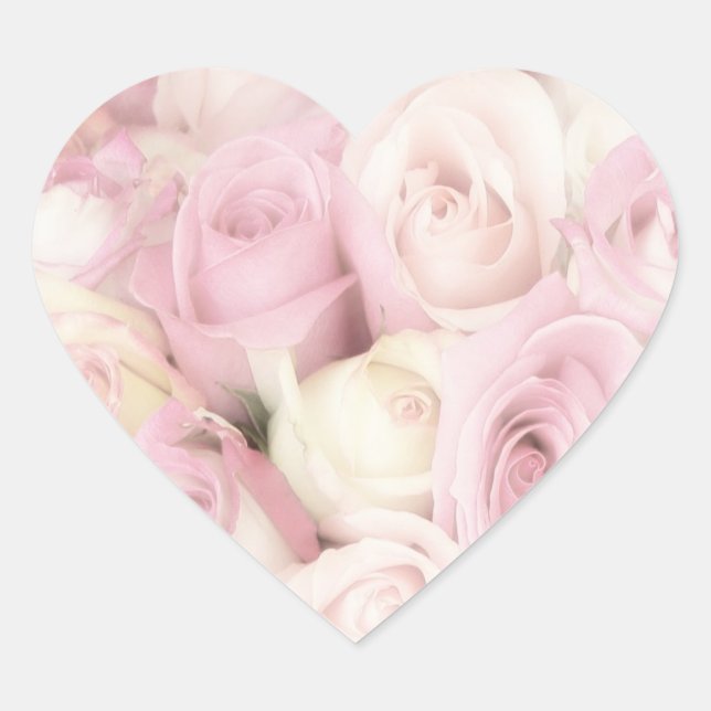 Roses Heart Stickers (Front)