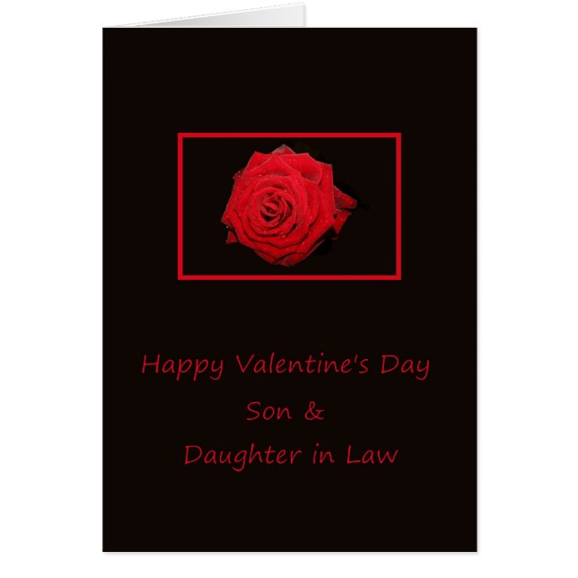 Roses Heureuses Saintes-Valentin Fils et Femme (Devant)