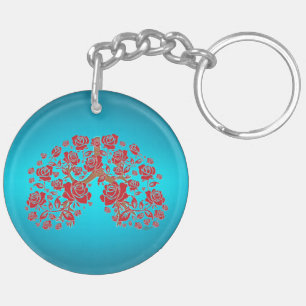 Roses & Hope Keychain