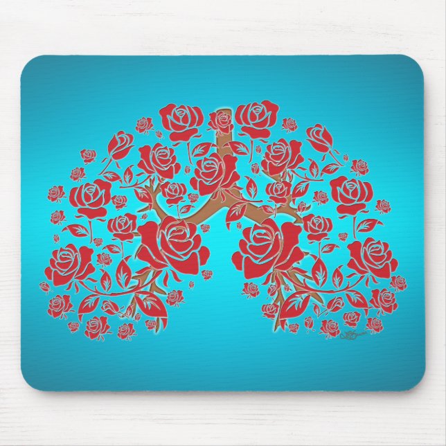 Roses & Hope Mouse Pad (Front)