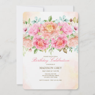 Roses Hybrides de Thé  Invitation