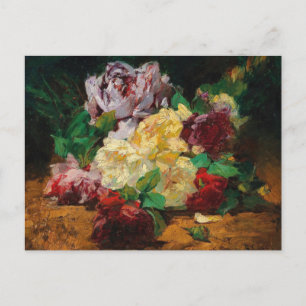Roses III by Georges Jeannin Postcard