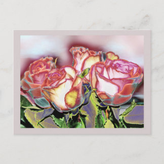 Roses In December, postcard