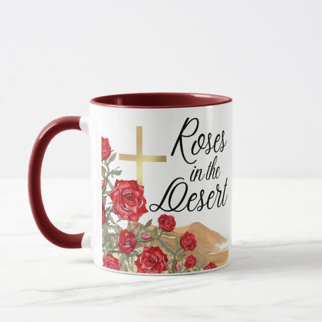 Roses in the Desert Mug (Left)