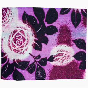 Roses, Japanese Vintage Design Binder