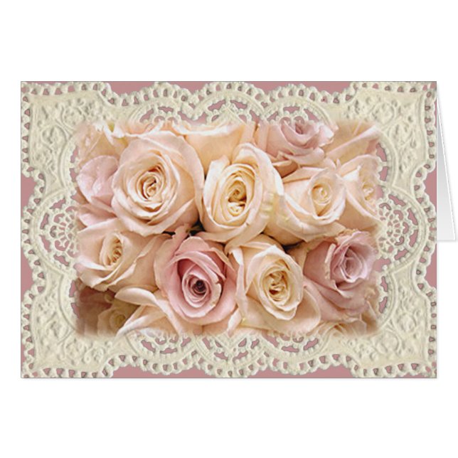 ROSES & LACE by SHARON SHARPE (Front Horizontal)