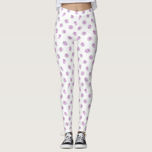 Roses Lilac Multi Leggings