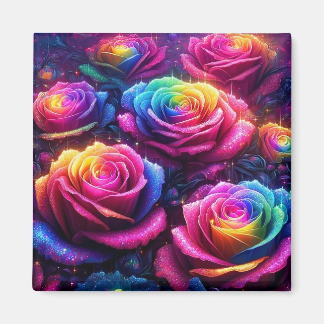 Roses Magnet (Front)