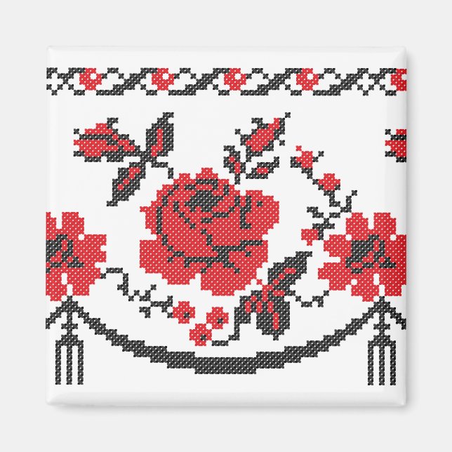 Roses Magnet (Front)