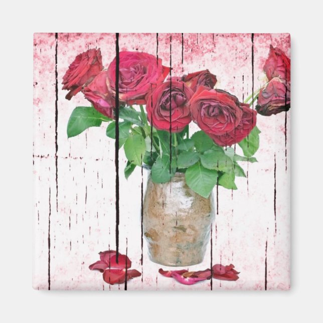 Roses Magnet (Front)