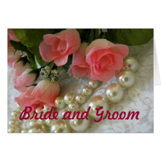 roses mariage et perles d'or